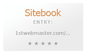 1st Webmaster Resources review