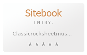 Classic Rock Sheet Music review
